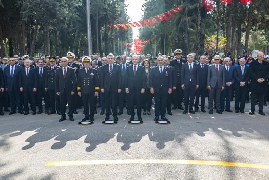 Mersin’de şehitler anıldı