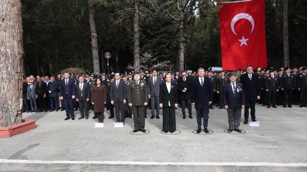 Burdur'da 18 Mart töreni