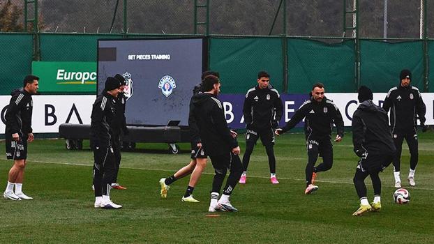 Beşiktaş, Kasımpaşa maçı hazırlıklarını tamamladı
