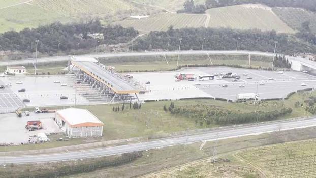 Bursa'da helikopter destekli bayram trafiği denetimi