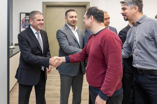 Başkan Tuncer, belediye personeliyle bayramlaştı