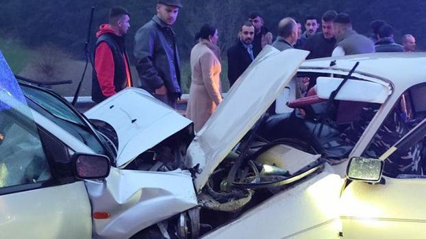 Osmaniye'de iki otomobil çarpıştı: 1 ölü, 6 yaralı