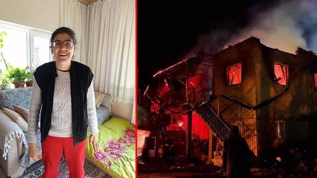 Evde çıkan yangında anne yaralandı, zihinsel engelli kızı öldü