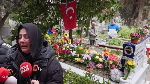 Atlas Çağlayan mezarı başında anıldı; Atlassız geçen ilk bayramım