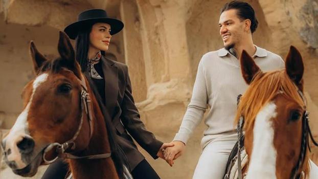 Fenerbahçe’nin Brezilyalı kalecisi Ederson iznini Kapadokya'da geçirdi