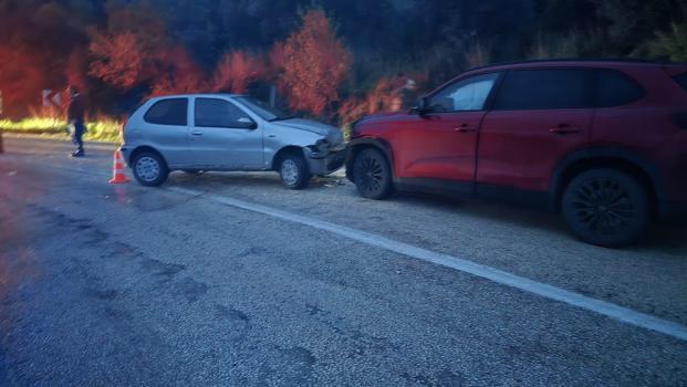 Bursa'da 2 otomobil kafa kafaya çarpıştı: 1 yaralı