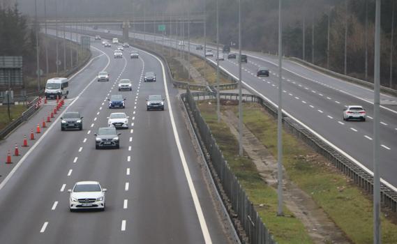 Bayram tatili dönüşünde Bolu'da ulaşım rahat
