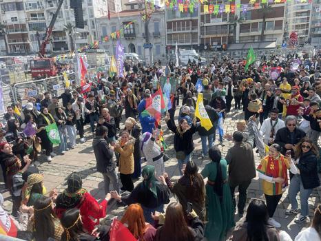 İzmir’de nevruz kutlandı