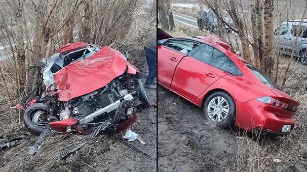 Otomobil, şarampole uçtu: 2 ölü, 5 yaralı