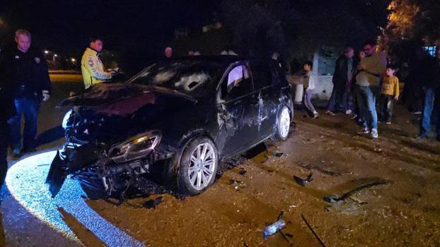 Adana'da otomobil takla attı: 1 yaralı