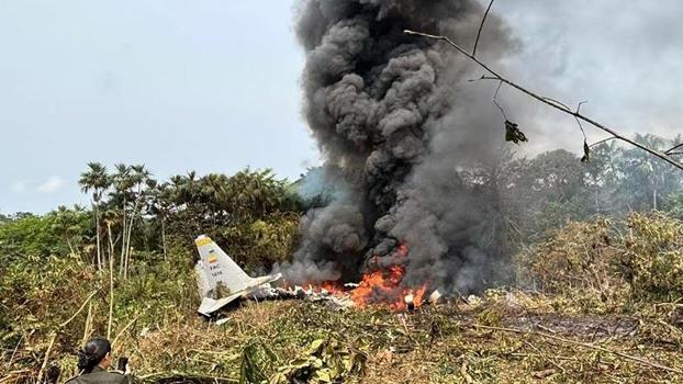 Kolombiya'da askeri nakliye uçağının düşmesi sonucu hayatını kaybedenlerin sayısı 66'ya yükseldi