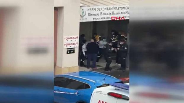 Bağcılar'da iş yerinde yangın tüpü dolumu sırasında 5 kişi zehirlendi