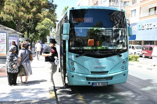 Manisa'da ücretsiz toplu taşımadan bayramda 175 bin kişi yararlandı