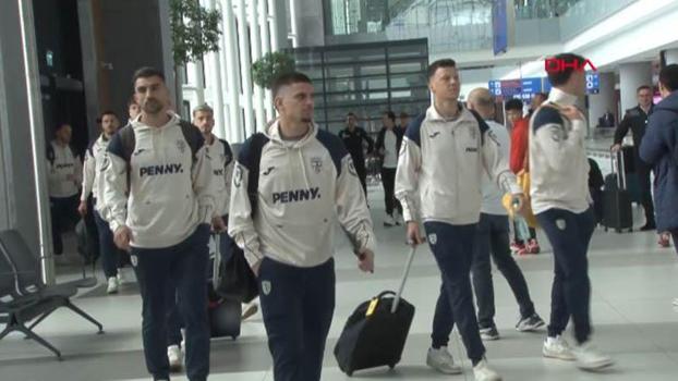 Romanya Milli Takımı İstanbul’a geldi