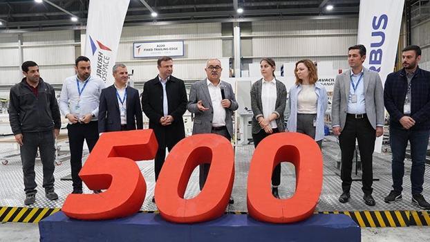 TUSAŞ, A220 programında 500'üncü teslimatını gerçekleştirdi
