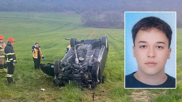 Takla atan otomobilin sürücüsü öldü