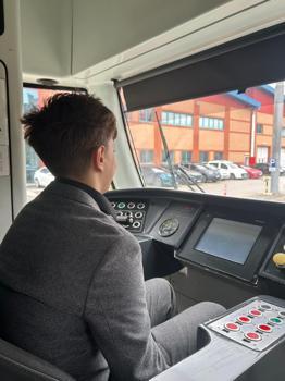 Koruma altındaki Onur'un vatmanlık hayali gerçek oldu