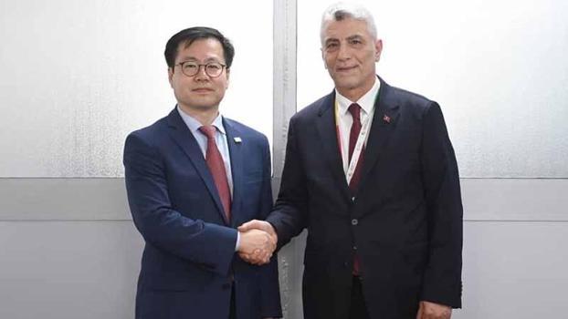Bakan Bolat, Kore Cumhuriyeti Ticaret Bakanı Yeo Han-Koo ile görüştü