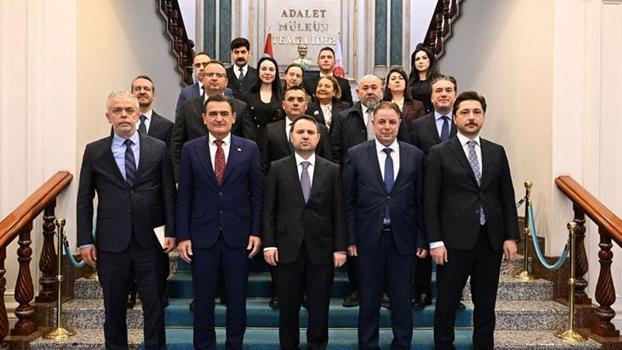 Bakan Gürlek KKTC İçişleri Bakanı Oğuz ile bir araya geldi