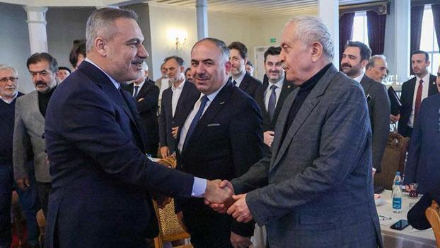 Bakan Fidan, Filistin'e Destek Platformu üyeleriyle bir araya geldi