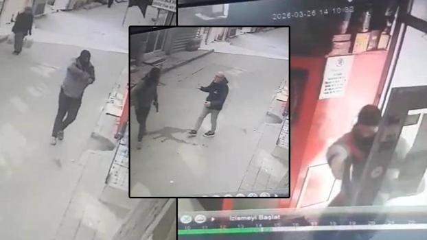 Fatih’te alışveriş yaptığı bakkalı oyuncak silahla bastı; o anlar kamerada