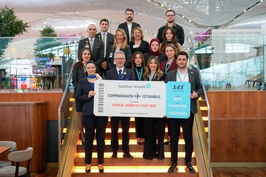 SAS Havayolları, Kopenhag - İstanbul Havalimanı seferlerine başlıyor