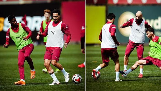 Galatasaray, Trabzonspor maçının hazırlıklarına devam etti