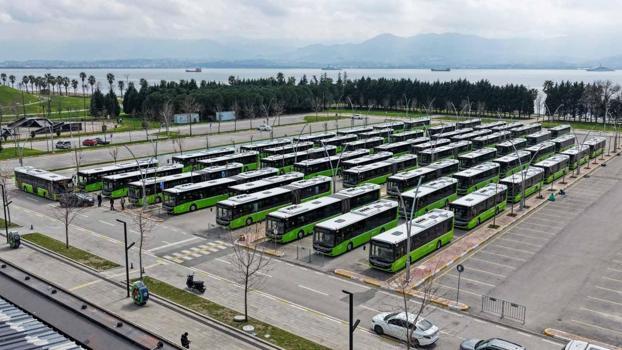 Kocaeli Büyükşehir Belediyesi, 4 ayda 123 otobüsü filosuna dahil etti