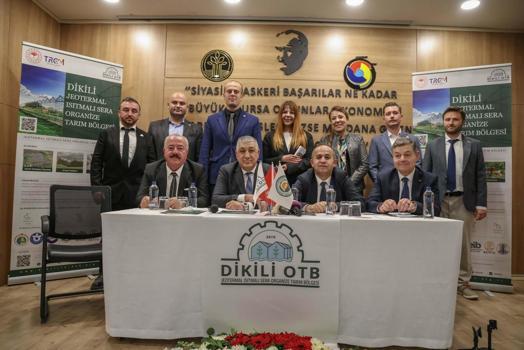 Dikili Jeotermal Isıtmalı Sera OTB Katılımcı Bilgilendirme Toplantısı yapıldı