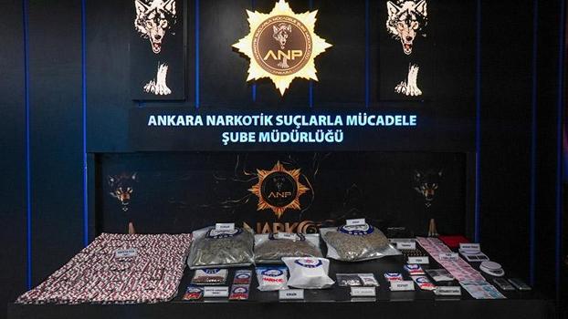 Ankara'da uyuşturucu operasyonları: 49 tutuklama