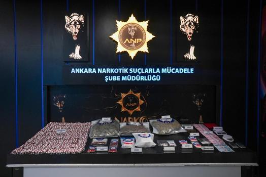 Ankara'da uyuşturucu operasyonları: 49 tutuklama