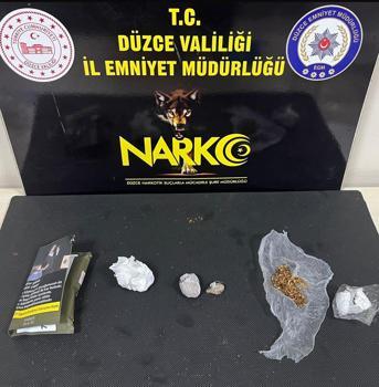 Düzce'de uyuşturucu operasyonu: 2 tutuklama