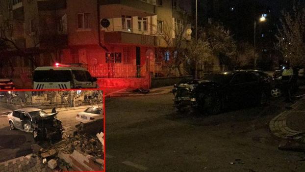 Kayseri'de iki otomobil çarpıştı: 5 yaralı