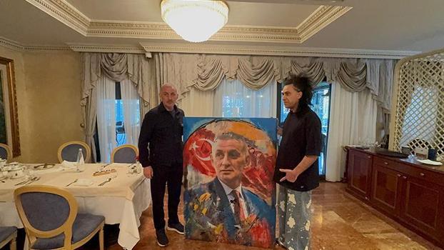 TFF Başkanı Hacıosmanoğlu’na özel resim