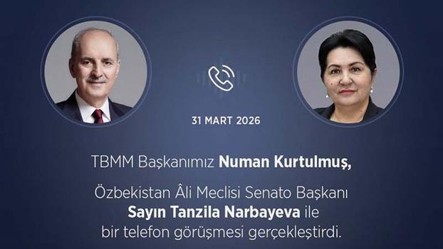 TBMM Başkanı Kurtulmuş, Özbek mevkidaşı Narbayeva ile görüştü