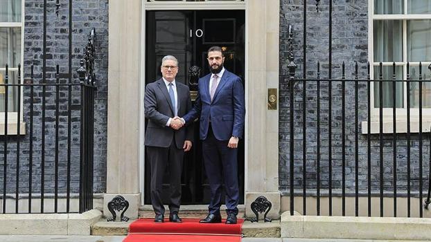 Suriye Cumhurbaşkanı Ahmed Şara, İngiltere’de