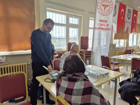 Mobil sağlık hizmetleri vatandaşla buluştu