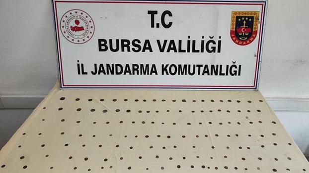 Bursa’da 137 sikke ele geçirildi