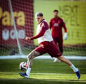 Galatasaray'da Trabzonspor maçı hazırlıkları sürüyor