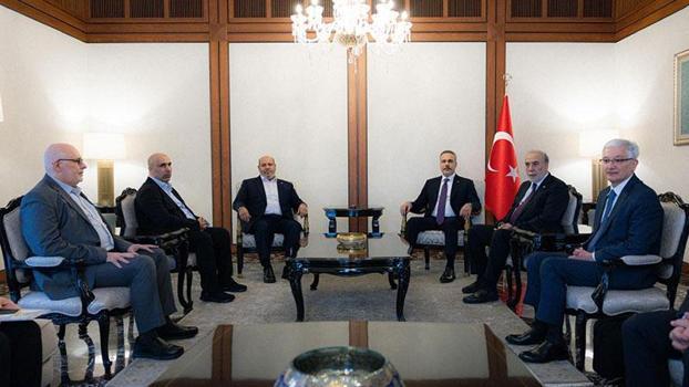 Bakan Fidan, Hamas heyetiyle bir araya geldi