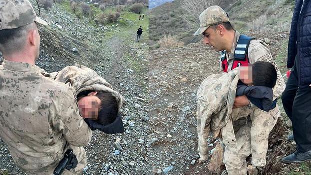 Oyun oynarken kaybolan Emin, 1,5 kilometre uzaklıkta bulundu