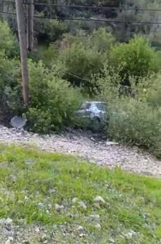 Mersin’de otomobil şarampole devrildi: 1 ölü, 1 yaralı