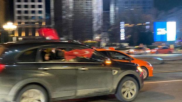 A Milli Takım'ın Dünya Kupası’na katılması Kızılay’da kutlandı