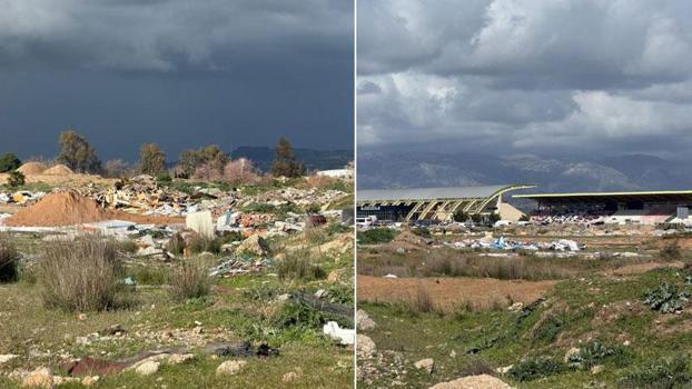 Kuş cenneti çöplüğe döndü