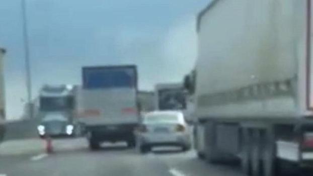 Makas atan otomobil sürücüsüne 90 bin TL ceza