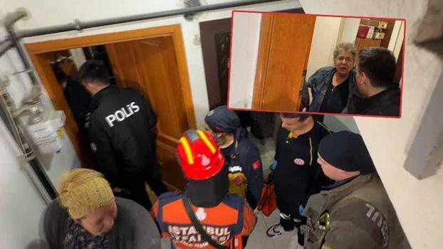 Avcılar'da 13 köpeğiyle yaşadığı dairede uyuyakaldı; itfaiye kapıyı kırınca uyandı