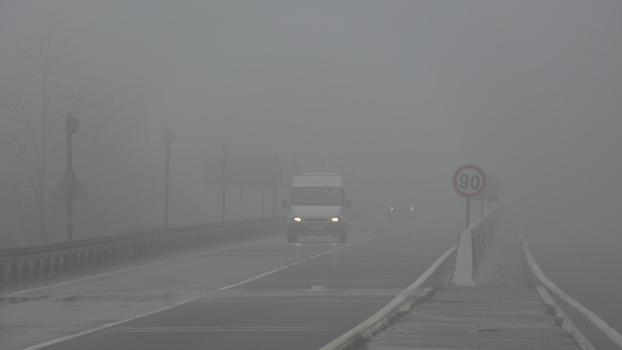 Bolu Dağı geçişinde sis etkili oldu