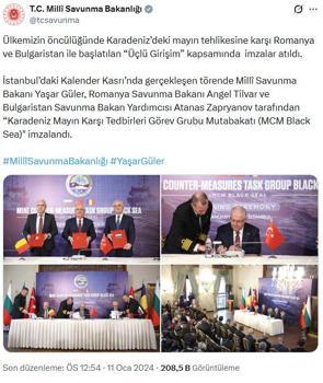 MSB: Montrö Sözleşmesi'nden taviz verilmesi söz konusu değildir