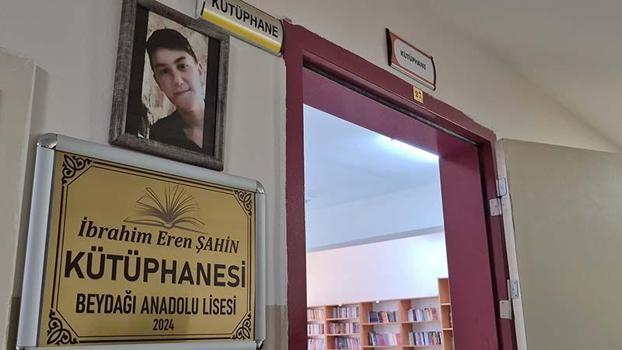 Depremde ölen İbrahim'in ismi, okulundaki kütüphanede yaşatılacak