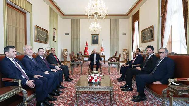 TBMM Başkanı Kurtulmuş, büyükelçileri kabul etti